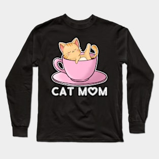 Cat mommy Long Sleeve T-Shirt